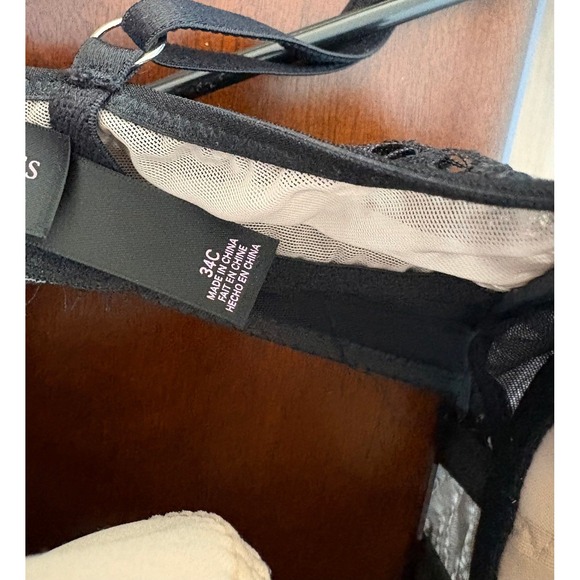 Victorias Secret Lace Mesh Garter Corset Bustier Romantic Sexy Grunge Fairycore - Picture 8 of 9